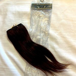 Extensions NEVER WORN! 12” chestnut color